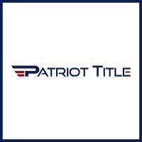 patriot title logo image