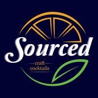 sourced craft cocktails logo image