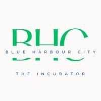 blue harbour city curaçao logo image