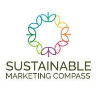 sustainable marketing compass logo image