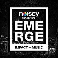 emerge impact + music logo image