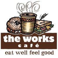 the works café logo image