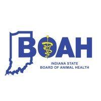 indiana state board of animal health logo image