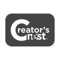 creators nest | content / influencers marketing logo image