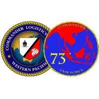 commander logistics group western pacific / task force 73 logo image