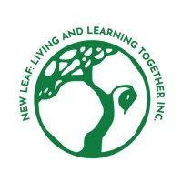 new leaf: living and learning together inc.  (new leaf) logo image