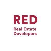 red real estate developers logo image