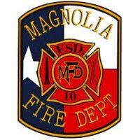 magnolia fire department / montgomery county esd 10 logo image