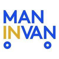 man in van logo image