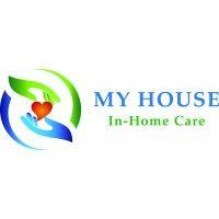 my house, in-home care logo image