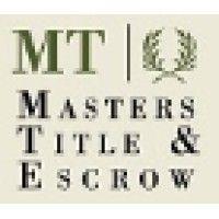 masters title & escrow logo image