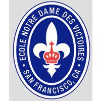 notre dame des victoires school logo image