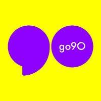 go90 (formerly oncue, acquired by verizon media) logo image