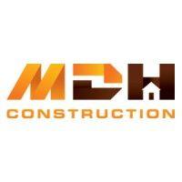 mdh construction, inc. logo image