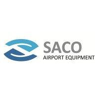 saco airport equipment logo image