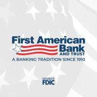 first american bank and trust logo image