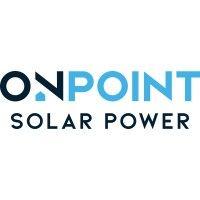 on point solar power logo image