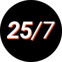 twentyfive/seven logo image