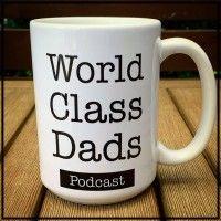 world class dads podcast logo image