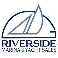 riverside marina and yacht sales logo image