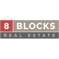 8 blocks real estate logo image