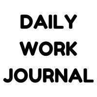 daily work journal logo image