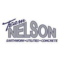 team nelson earthwork, utilities & concrete logo image