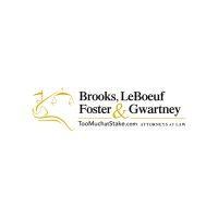 brooks, leboeuf, foster & gwartney, p.a. logo image