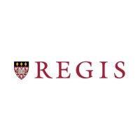 regis college logo image