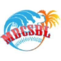 myrtle beach collegiate summer baseball league logo image