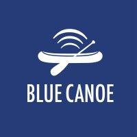 blue canoe learning logo image