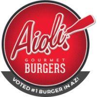 aioli gourmet burgers and catering logo image