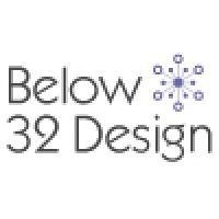 below 32 design logo image