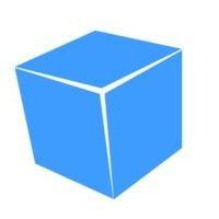 blue box packaging logo image