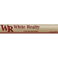 white realty logo image