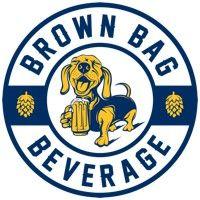 brown bag beverage logo image