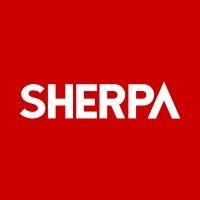 sherpa: brand & design logo image