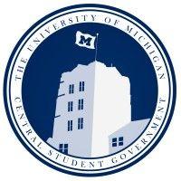 u-m central student government logo image