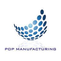 pop manufacturing logo image