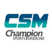 champion sports medicine logo image