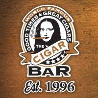 the "world famous"​ cigar bar logo image