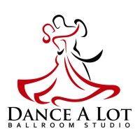 dance a lot ballroom studio logo image