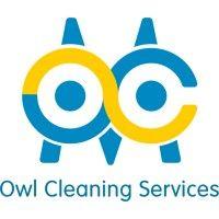 owl cleaning services logo image