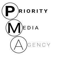 priority media agency logo image