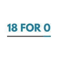 18for0 logo image