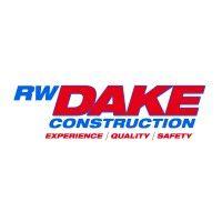 rw dake construction logo image