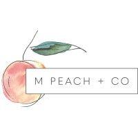 m peach and co logo image