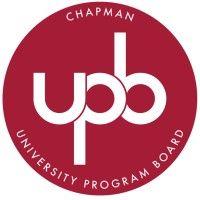 chapman university program board logo image