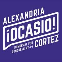 alexandria ocasio-cortez for congress logo image