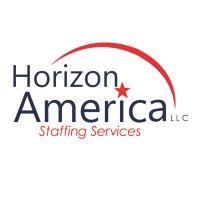 horizon america staffing logo image